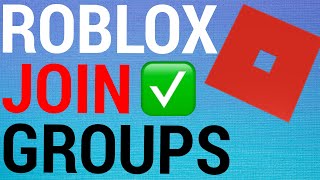 How To Join amp Leave Groups on Roblox [upl. by Latashia]