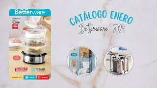 CATÁLOGO BETTERWARE ENERO 2024 [upl. by Syramad409]