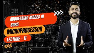 Lec11 Addressing modes in 8085  Microprocessor [upl. by Naej]