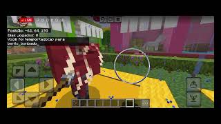 teteo jogando com inscritos Minecraft [upl. by Mumford]