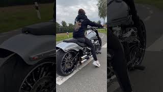 Harley Davidson Breakout 117 Exhaust Sound shorts short bike harleydavidson motorcycle fyp [upl. by Enneyehs568]