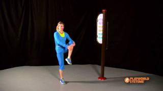 Dynamic Stretches  Alternating Knee Lift [upl. by Marinna]