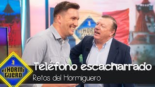 Los Morancos ponen a prueba su nivel de rumano en el teléfono escacharrado  El Hormiguero [upl. by Nodal]