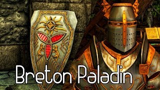 Skyrim SE  The Best Armor Mod Breton Paladin [upl. by Jeannie]