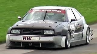 11000Rpm VW Corrado 14L  220Hp740Kg Hayabusa Swap [upl. by Yetnom]