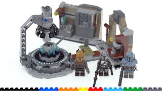 LEGO The Armorers Mandalorian Forge 75319 review Pretty good figures amp decent display scene [upl. by Nal]