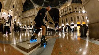 🇮🇹 URBAN SKATING in Italy Milan  Patines Freeskate [upl. by Edwina27]