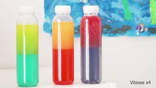 Bouteilles sensorielles color mixing [upl. by Ollehcram845]