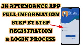 JK Attendance App  jk attendance app signup and login process jk jammu education [upl. by Hubble]