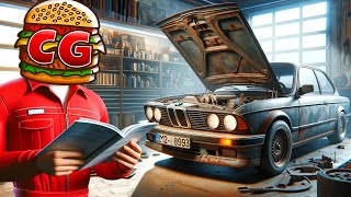 Fixing My RUSTY BMW in This NEW Mon Bazou Style Simulator Game [upl. by Philipp]