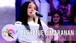 Zephanie performs different renditions of quotKilometroquot  GGV [upl. by Acsecnarf383]