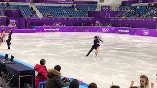 Pyeongchang ice dance practice [upl. by Neirb902]