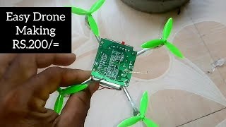 How to easy make drone at home [upl. by Rosaleen]