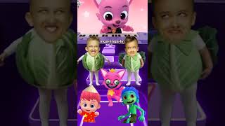 Pink Fong Exe VS Inside Out 2VS Coffin Dance Tiles Hop viral song trending shorts [upl. by Leahcimluap50]