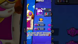 36k trophies reward 🤡 brawlstars shorts [upl. by Ainat137]