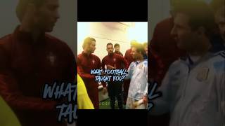 WHAT FOOTBALL TAUGHT YOU⚽ football fyp viral shorts ronaldo messi [upl. by Hirsh]