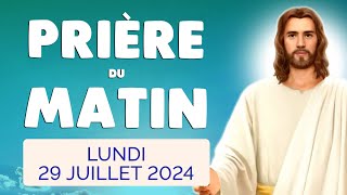 🙏 PRIERE du MATIN Lundi 29 Juillet 2024 avec Évangile du Jour et Psaume [upl. by Seravart]