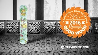 Best Mens Park Snowboards  Stepchild MaiTai  20152016 Good Wood Board Test [upl. by Kuster]