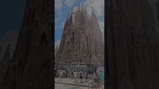 Gaudi Arquiticture La Sagrada Familia Barcelona Spain 🇪🇸 lasagradafamilia barcelona spain [upl. by Ogden]