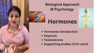 HormonesBiological ApproachIB Psychology ib psychology [upl. by Oika]