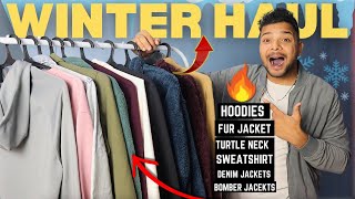 Snitch to Ketch  Top winter wear haul JacketsHoodies review [upl. by Nybbor]