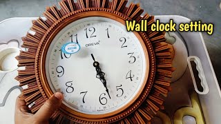 Ajanta And All Types Wall Clocks Repair  how to make wall clock wallclock repair clock unboxing [upl. by Gerard132]