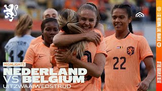 𝗪𝗢𝗥𝗟𝗗 𝗖𝗨𝗣 𝗥𝗘𝗔𝗗𝗬 🦁  Highlights Nederland  België 02072023 [upl. by Eetnahs]