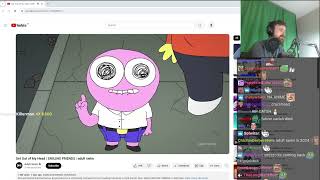 Forsen Reacts to Get Out of My Head  SMILING FRIENDS  adult swim [upl. by Aracaj]