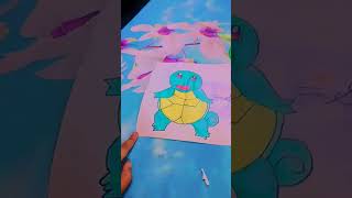 Easy drawing of Squirtle youtube art [upl. by Paulita]