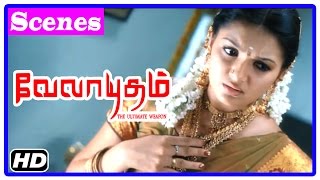 Velayudham Tamil Movie  Scenes  Abhimanyu escapes from cops  Saranya no more  Vijay  Hansika [upl. by Eitsyrk]