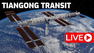 Live Tiangong Transit of the Sun [upl. by Peters724]