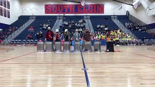 Stinkin Garbage  South Elgin High School Drumline [upl. by Wernher722]