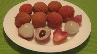 Litchi Fruit How to Eat Lychee Fruit [upl. by Drallim]