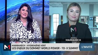 Hydrogène vert  les enjeux du World PowertoX Summit avec Ghalia Mokhtari [upl. by Hut908]