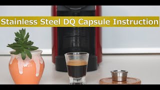 How to use DQ capsules at home to get a good cup of coffee？ [upl. by Leinahtam964]