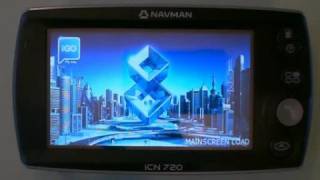 NAVMAN iCN 720 con GPSPRO II wwwmygpsnavicom [upl. by Atteirneh]