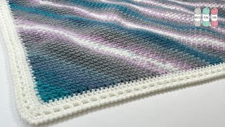 How to Crochet Corner to Corner Moss Stitch  C2C [upl. by Timothea]