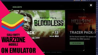 COD Worzone Mobile on Bluestacks Emulator   HOW TO PLAY WARZONE MOBILE IN PC [upl. by Zolner209]