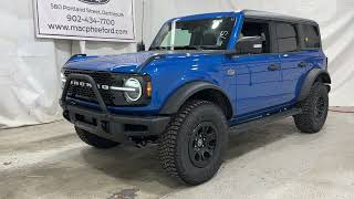 Velocity Blue 2023 Ford Bronco Wildtrak FULLY LOADED [upl. by Ilzel563]