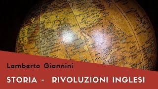 Storia Le rivoluzioni inglesi [upl. by Meekahs36]