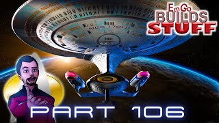 Eaglemoss Star Trek USS Enterprise NCC 1701D Kit Part 106 EmGo Builds Stuff [upl. by Munson]