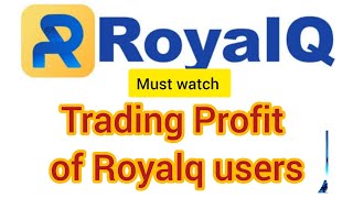 Royal q trade Profit royal q results crypto trade royalqtradingbot [upl. by Loseff]