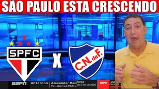 SÃO PAULO FC X NACIONAL TRICOLOR ESTA CRESCENDO COM ZUBELDIA [upl. by Llamaj578]