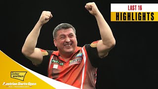 WINNING IN STYLE  Last 16 Highlights  2023 Austrian Darts Open [upl. by Sucramd501]