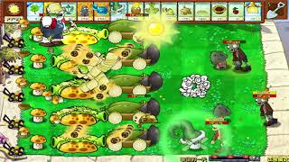 Plantas vs zumbis Gatling Pea vs HE EP 35 [upl. by Neelhtak]