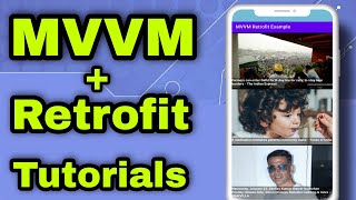 Android MVVM Retrofit Live Data JAVA Tutorial  News App in Android Studio [upl. by Ahseei]