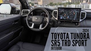 2024 Toyota Tundra SR5 TRD Sport Interior  AUTOBICS [upl. by Raff]