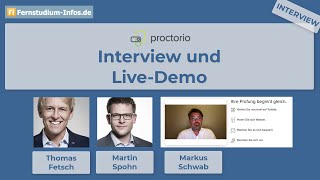 Wie funktioniert Online Proctoring Praxisbeispiele mit Live Demo Proctorio ReUpload [upl. by Fromma]