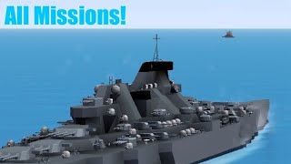 All Missions  Warship Craft [upl. by Viv]