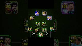 Penalty Goal Squad  4222 Formation  Efootball Mobile 2025 short efootball pes viral [upl. by Kuhlman468]